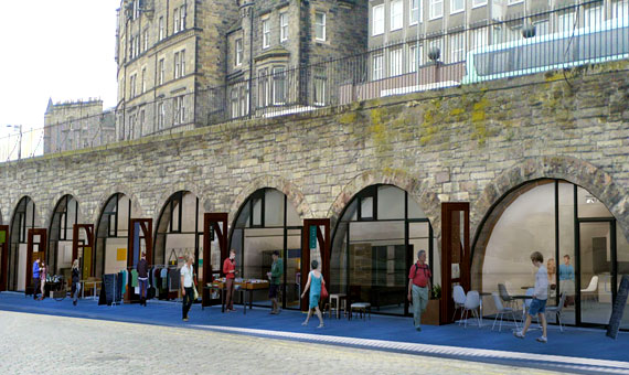 Arches conversion - Edinburgh